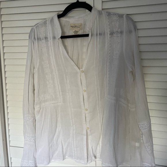 Ralph Lauren Denim & Supply White Bohemian sz small - Picture 4 of 5